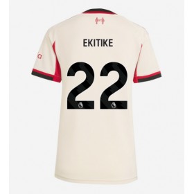 Liverpool Hugo Ekitike #22 Borta Kläder Dam 2025-26 Kortärmad
